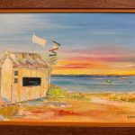 Quiberon avec cadre (46 x 33 cm)